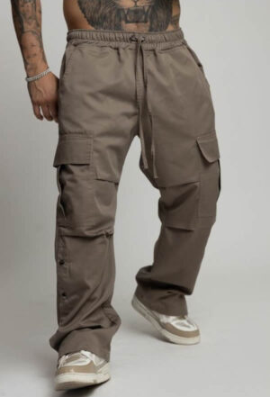 PANTALON DE CARGO KAKI